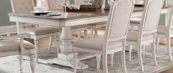 White dining room set with bench. Homelegance Willowick Dining Table Antique White 1614 108 At Homelement Com