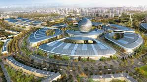 It is bounded on the north by russia, on the east by china, on the south by kyrgyzstan, uzbekistan, the aral sea, and turkmenistan, and on the southwest by the caspian sea. Expo In Kasachstan Geboren Aus Dem Nichts