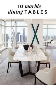 Etsy's pick add to favorites last chance sale! 11 White Marble Dining Tables We Love