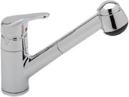 The hole configuration of this model tops out at two, and it is better off for it. Rohl R3830apc Single Lever Pull Out Kitchen Faucet With Stainless Steel Coil Anti Scald Device Soft Touch Elastomer Spray Face And Ceramic Disc Cartridge Polished Chrome