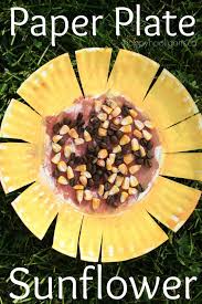Paper Plate Sunflower Craft For Preschool Happy Hooligans See more ideas about art for kids, preschool art, toddler art. paper plate sunflower craft for