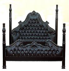 What size if you're looking for a classic and majestic upholstered bed for your room, you might consider our nairobi black/gold, allura white, or our. Four Poster King Bed Frame Ideas On Foter