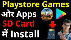 How To Install Pubg Mobile Game And Apps Directly Into Sd Card Youtube