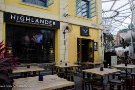 Groups seated outside may have up to 30 people Highlander Scottish Bar Restaurant Singapore Asia Bars Restaurants