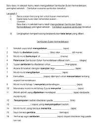 Tahun 2 buku latihan bahasa melayu. Latihan Bm Tahun 4 Docx