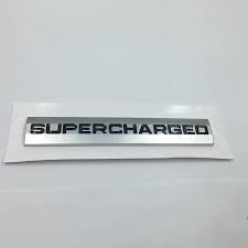 For Land Range Rover Sport Supercharged Rear Tailgate Trunk Emblem Logo Badge Decal Emblem Badge Decal Emblemrange Rover Aliexpress