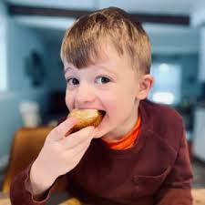 Egg-Free Frosted Banana Muffins