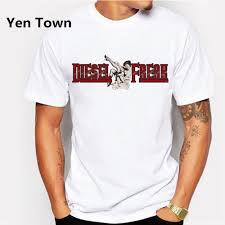 Us 6 5 Yen Town Fashion Vintage Diesel Freak Man T Shirt Short Sleeve Casual Tshirt Male Spring Autumn Cotton Harajuku Tops S 3xl In T Shirts From