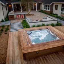 If you have a raised deck, support joists and. 75 Beautiful Small Hot Tub Pictures Ideas July 2021 Houzz