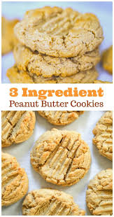 3 Ingredient Peanut Butter Cookies Super Simple 3 Ingredient Cookies So Vegan Peanut Butter Cookies Healthy Peanut Butter Cookies Easy Peanut Butter Cookies