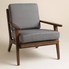 Slate Gray Xander Armchair Living Room Chairs Furniture Armchair