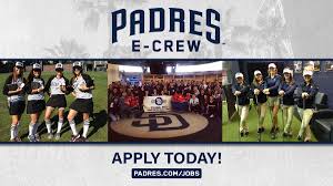 Loading…… searches related to event crew jobs. San Diego Padres On Twitter Join The Padres Event Crew And Be Part Of Game Day And Event Operations At Petcopark Apply Today Https T Co Pekxzx6e5o Https T Co W1fygy3ejw