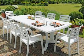 Découvrez nos tables de jardin en acier, aluminium ou bois. Table Et Chaise Exterieur Plastique Novocom Top