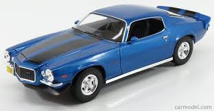Archived 1/18 chevy camaro diecast. Maisto 31131bl Masstab 1 18 Chevrolet Camaro Z 28 Coupe 1971 Blue Met Black