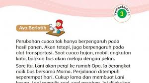 Kunci Jawaban Tema 5 Kelas 3 Sd Halaman 139 140 142 Pembelajaran 3 Subtema 3 Tribunnews Com Mobile