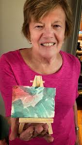 Helen is a wonderful water color artist. Come in and check it out!!!