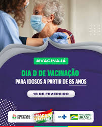 O total de 46.224.872 vacinados que receberam a 1ª dose equivale a Prefeitura De Macapa Inicia Sabado A Vacinacao Contra Covid 19 De Idosos A Partir De 85 Anos Prefeitura Municipal De Macapa
