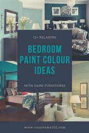 If you have a dark room, white gets shaded in the corners and turns into a dingy gray. 50 Relaxing Bedroom Paint Colour Ideas With Dark Furnitures