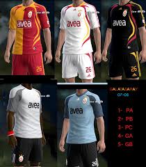 Along with the club's new home jersey, it will be available at at world soccer shop, kitbag and subside sports. Pes 2013 Galatasaray 2007 2008 Kits By Jsc Pes Patch