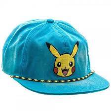 Bioworld Pokemon Charizard Big Face Trucker Snapback Hat With Ears Snapback Hats Hats Pokemon Pikachu