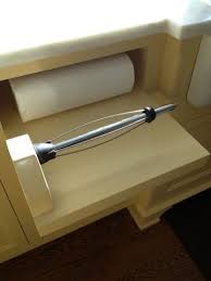 Slide Out Paper Towel Holder Great Idea We Switched To That Perfect Tear Holder From Amazon We H Kitchen Paper Towel Paper Towel Storage Paper Towel Holder