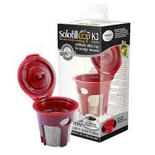 You can do this with the coins you've already accumulated, or keep a few pods out. Solofill Refillable Reuseable K Cup For Keurig Brewing System 10720 01 Chrome The Home Depot