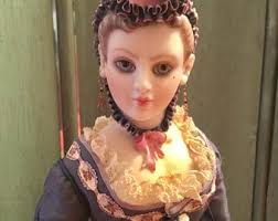 Beverly Walters One of a Kind Exquisite Hand sculpted Porcelain American  Artist Doll with UFDC Book