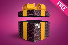 You can upload a creative to the top useful packaging box psd mockup. Free Gift Box Mock Up In Psd Free Psd Templates