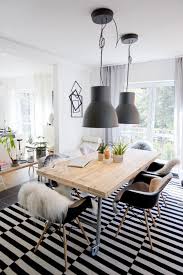 Hausbesuch Wohnzimmer Schwarz Weiss Haus Deko Dekor Wohn Esszimmer