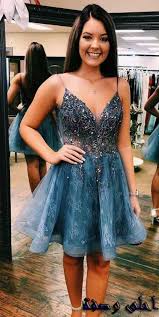 مجموعة مميزة من فساتين سهرة قصيرة موديلات فساتسين سهرة قصيره منوعة لجمالك واناقتك Hoco Dresses Formal Dresses Short Lace Homecoming Dresses