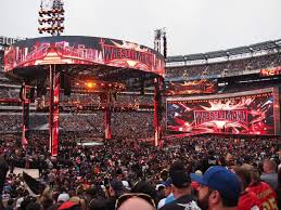 metlife stadium section 115a row 21 seat 1 wrestlemania