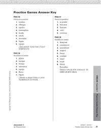 Avancemos 2 unidad 4 leccion 1 answer key keywords: Vocabulario Escondido Practica De Vocabulario Pdf Descargar Libre
