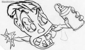 Cómo dibujar mascara de gas graffiti. Dibujos De Graffitis Chidos Arte Con Graffiti