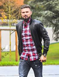 France centre forward olivier giroud has failed to score at the world cup in russia but is still a vital cog in their plans for sunday's final against croatia in moscow. Love The Beautiful Game Mens Outfits Leather Jacket Men Sport Outfit Woman