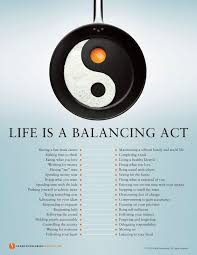 Life Is A Balancing Act Ying Y Yang Estres Afirmaciones