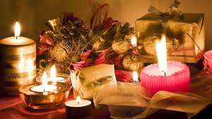 New Year Holiday Christmas Gifts Candles Wallpaper 1920x1080 26557