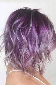 24 Beach Wavy Hairstyles For Medium Length Hair Hair Styles Lilac Hair Lavender Hair