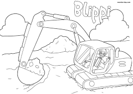 You could also print the picture using the print button above the image. Free Printable Blippi Coloring Pages For Kids Wonder Day Coloring Pages For Children And Adults