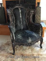 Pin By Kim Jones On Furniture Cowhide Furniture Antique Chairs Western Furniture