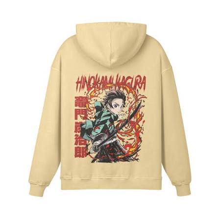 Crunchyroll Demon Slayer Tanjiro Kamado Cut Wash Hoodie