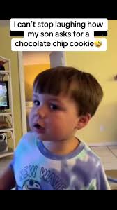 I Want A Choclate Chip Little Boy