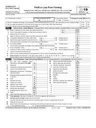 Irs 1040 - Schedule F 2019-2022 - Fill And Sign Printable Template Online |  Us Legal Forms