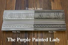 The Purple Painted Lady Two Coats Of French Linen Chalk Paint By Annie Sloan Then One Coat Of Cle Purple Painted Lady Annie Sloan Chalk Paint Purple Paint