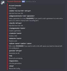Maybe you would like to learn more about one of these? Account Generator Discord Bot Mctrades