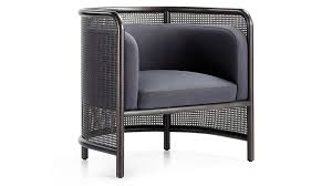 Fields Cane Back Charcoal Accent Chair Reviews Crate And Barrel In 2020 Charcoal Accent Chair White Accent Chair Accent Chairs