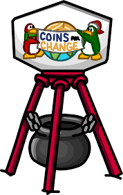Welcome to cp coins money maker! Coins For Change Donation Station Club Penguin Wiki Fandom