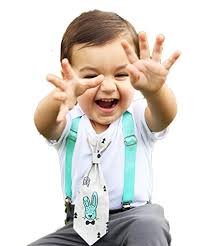 Noah S Boytique Baby Boys Easter Shirt With Mint Suspenders And Easter Bunny Tie Outfit 3 6 Months Walmart Com