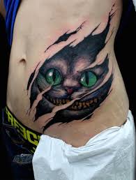 71 Best Cat Tattoos Design Mens Craze Wonderland Tattoo Cheshire Cat Tattoo Cat Tattoo
