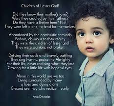 Children of a Lesser God!