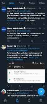 Available for 7.1 now) · zach laidlaw dec 10, 2019. Face Unlock Missing On Your Nokia Phone After Android 10 Update Here S Why Piunikaweb